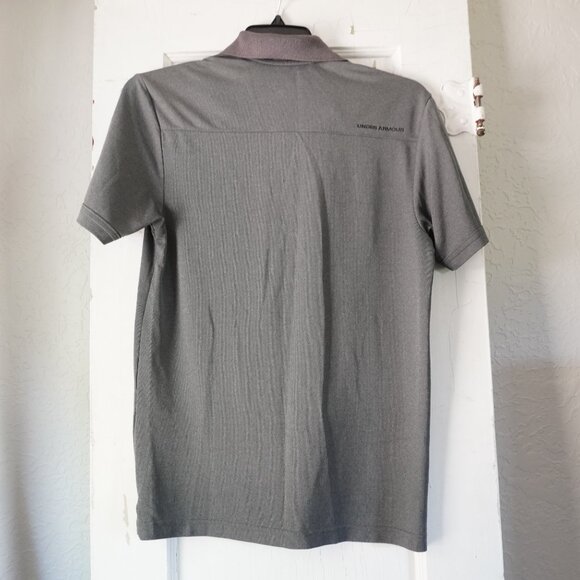 Under Armour Gray Performance Men’s Polo - Picture 2 of 8